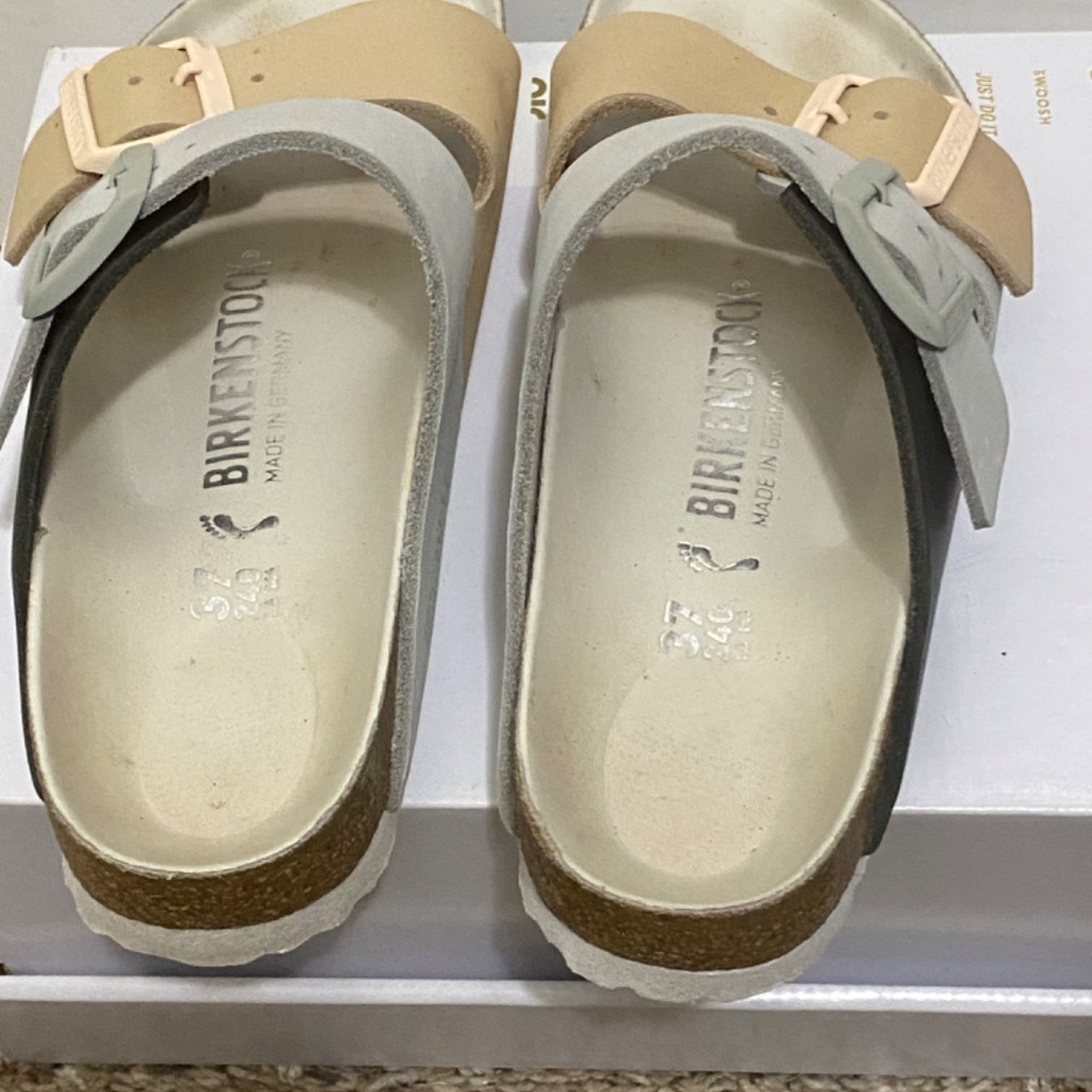 Birkenstock Arizona Size 37 Women’s multi Color Sandals - Picture 9 of 10